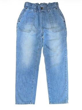 LOFT High Rise Straight Denim Jeans